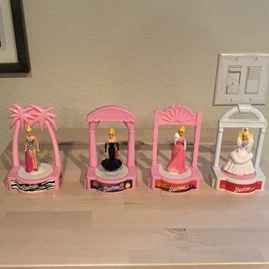 S/4 Vintage Mattel 1989 Barbie collectibles